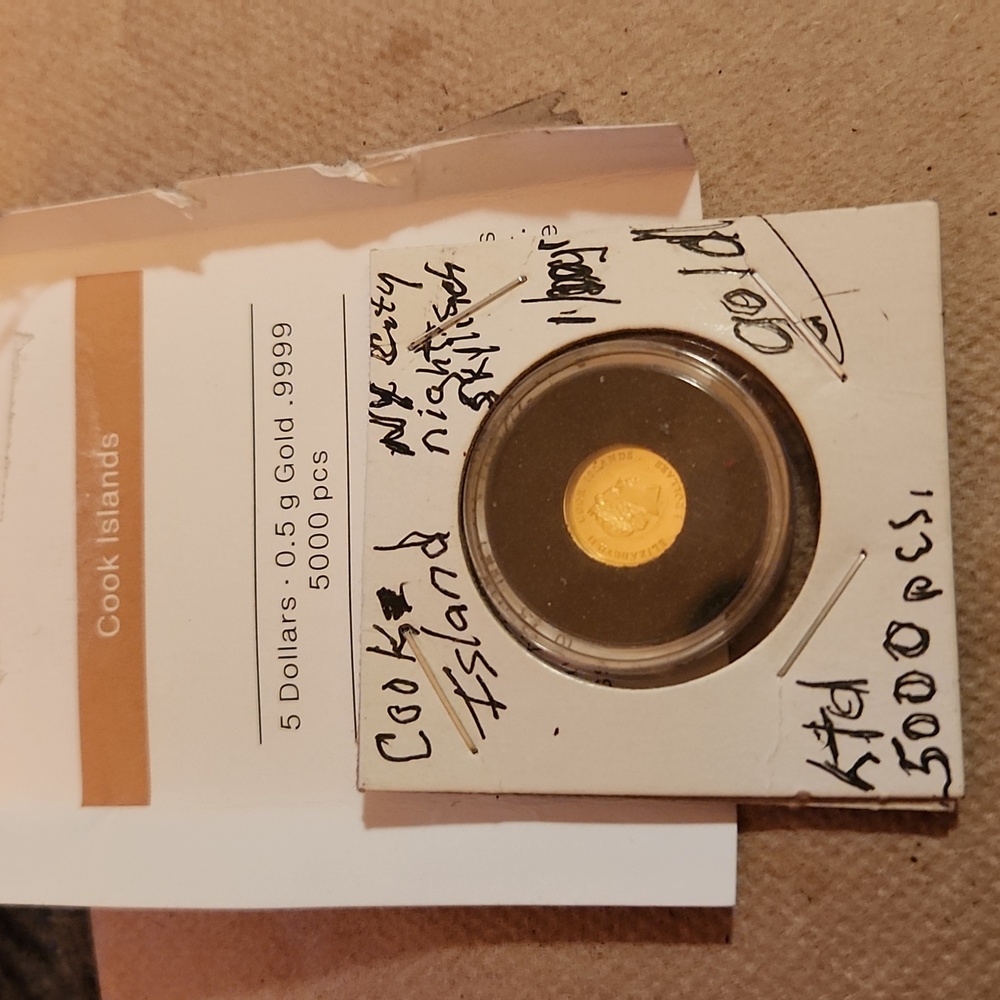 Gold- Cook Islands Treasure